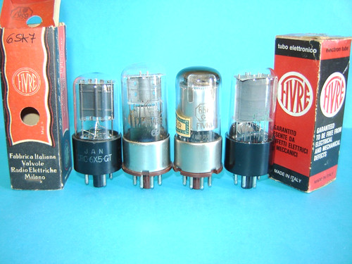 Valvole tipo 6sk7gt 6sq7gt - 6sk7gt, +
